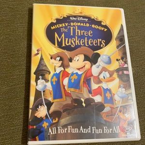 Walt Disney The Three Musketeers DVD Rated G